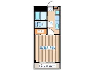 コーポ８７８本町の物件間取画像